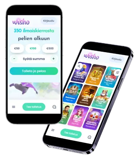 Wisho Casino Mobiilikäyttö